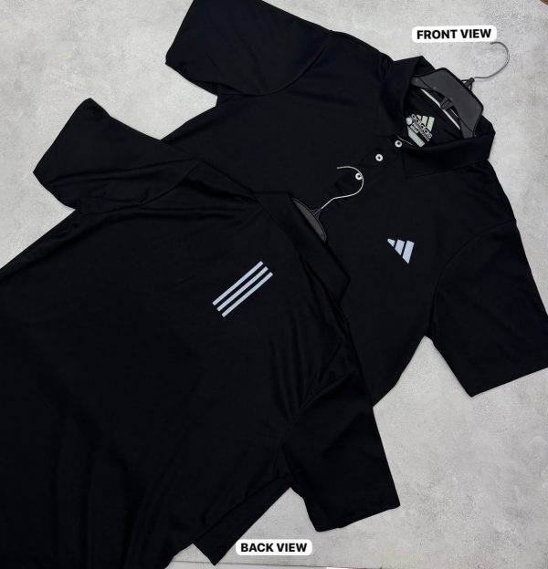 Adidas Back Print Polo Tee